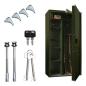 Preview: Rottner Munitionsschrank Waffenschrank Montana 10 Doppelbartschloss grün T05983